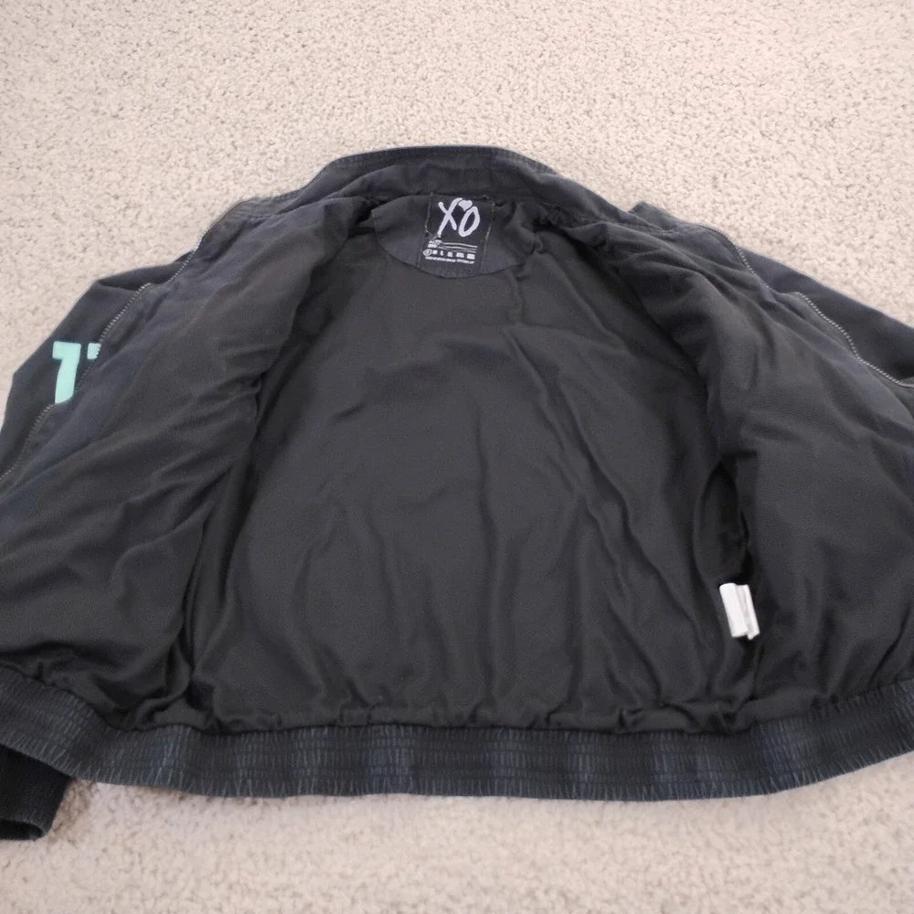 The Weeknd XO Jacket Mens Small Black Starboy Legend Hip Hop Rap 2017 World Tour
